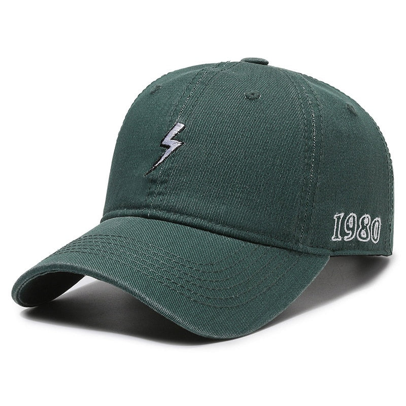 casquette vintage verte